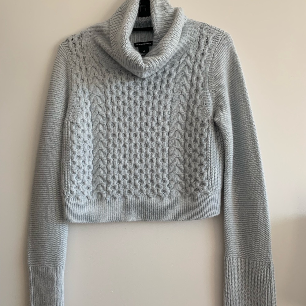 Cropped sweater